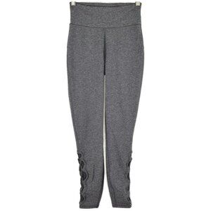 lululemon Tied To It 7/8 Tights 25" Size 4 in Heathered Black & Dark Carbon